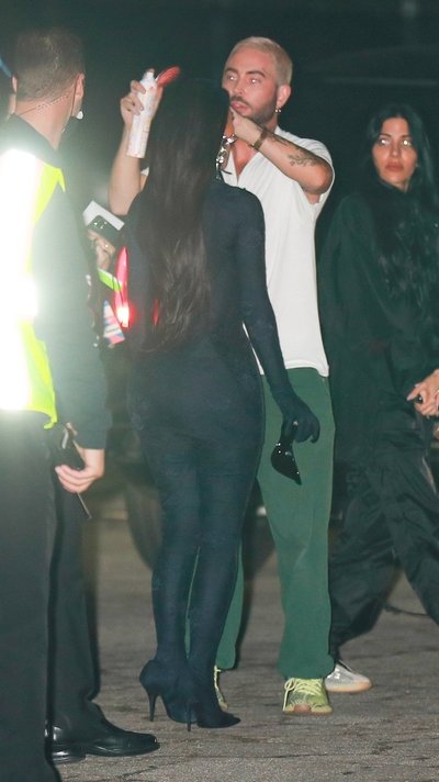 Kim Kardashian eile õhtul People's Choice auhinnagalal.