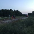 ФОТО: В Пярнумаа при столкновении автомобиля с поездом погибли две женщины — гражданки Финляндии