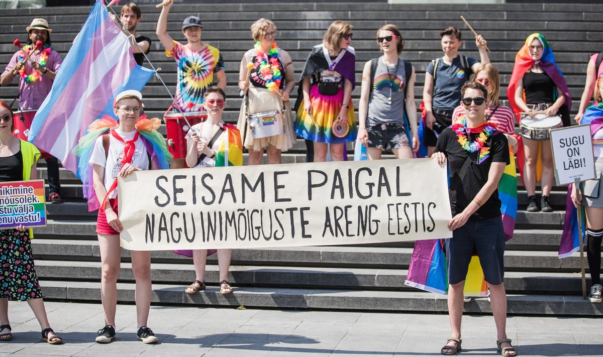 LGBT+ rongkäik Tallinnas tänavu juunis.