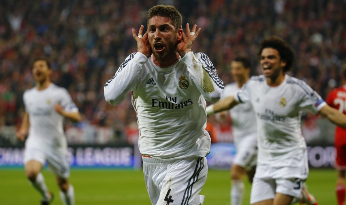 Ramos ja Real juubeldavad