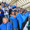 FOTOD: Eesti - Läti kohtumise eel peeti staadionilaulupidu