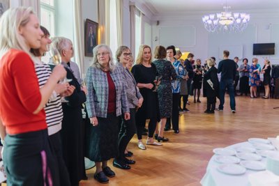 Aarne Mikk 90 - vastuvõtt Estonia teatri Valges saalis