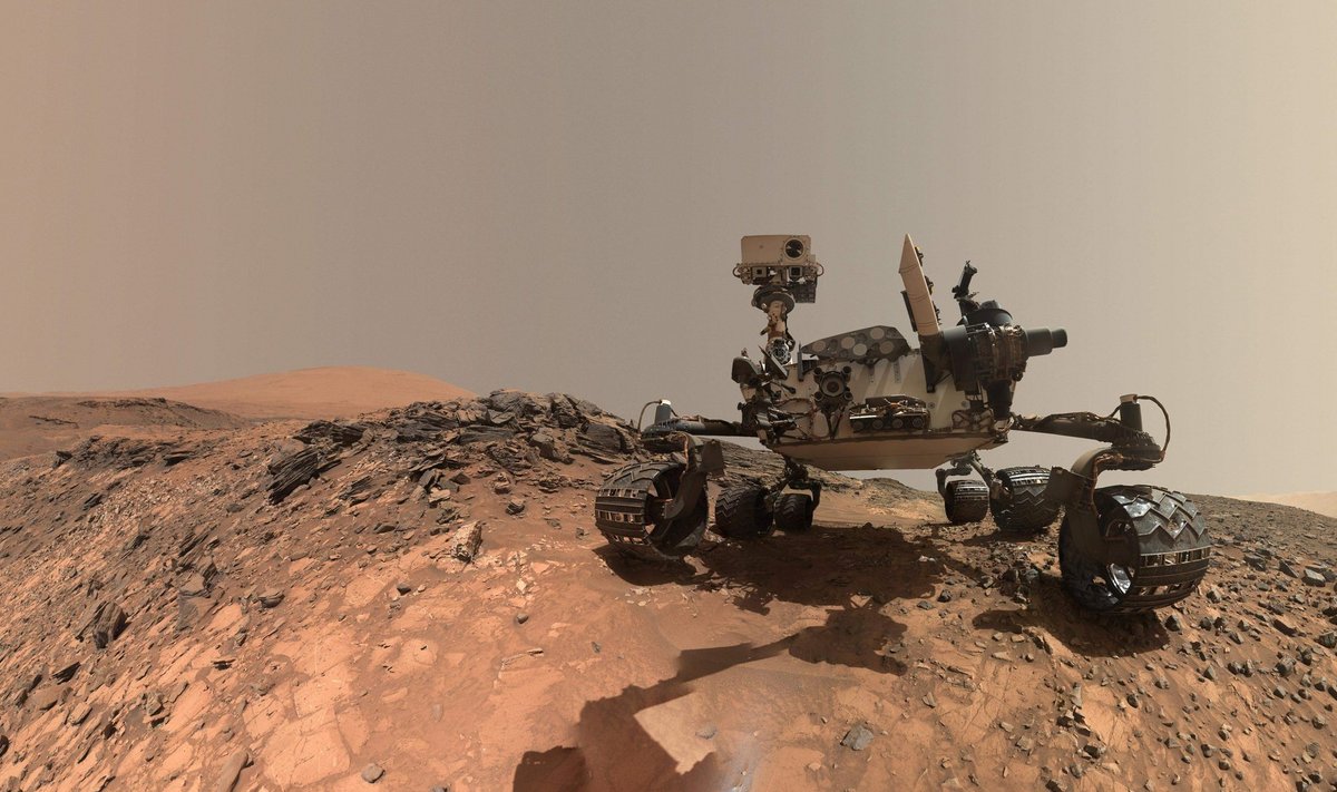 Praegu saame Marsil toimuvast aimu seal olevate kulgurite Curiosity (pildil) ja Opportunity vahendusel.