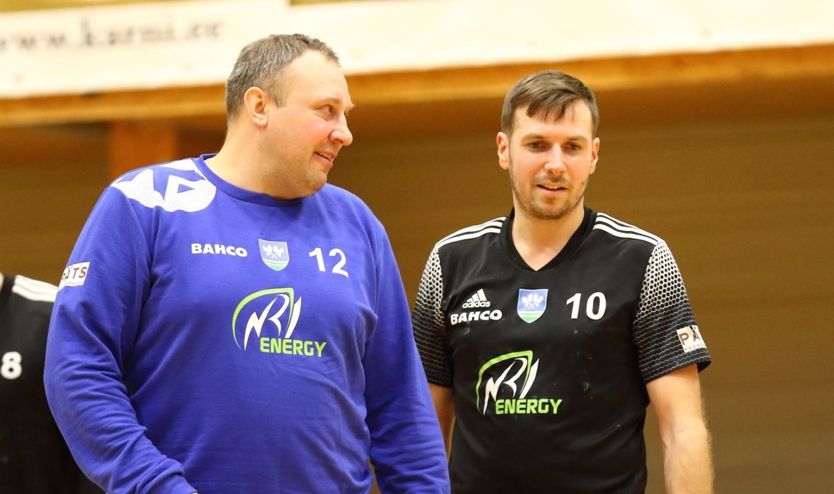 Balti liigas võidu noppinud Tapa peatreener Elmu Koppelmann kiitis meeskonna kogenud pallurite panust – Mikola Naum ja Mihkel Koppelmann kuuluvad nende hulka.
