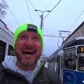 ВИДЕО | Всемирно известный блогер прокатился на трамвае по Тонди: наконец-то я добрался до советской Эстонии!