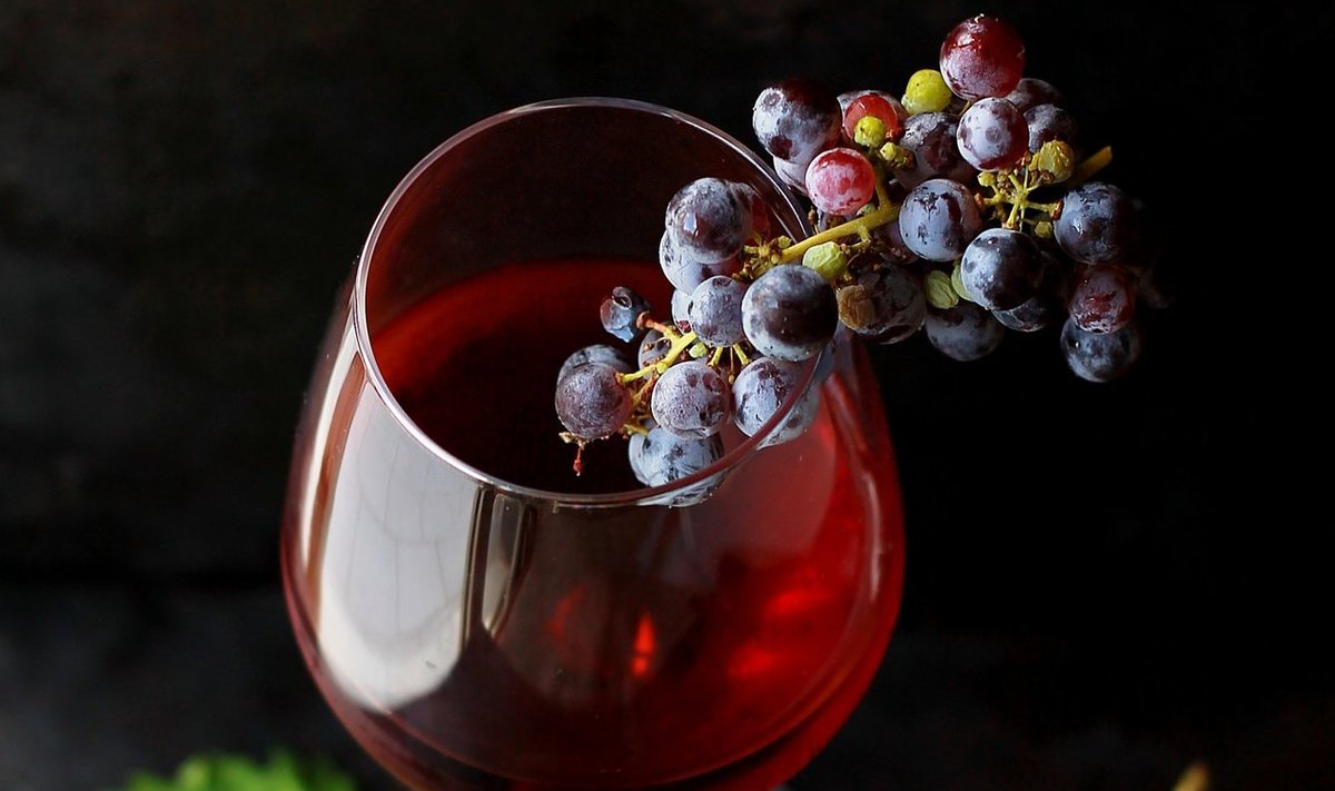 Klaasike veini õhtusöögi juurde annab kehale pisikese koguse vajalikke B-vitamiine