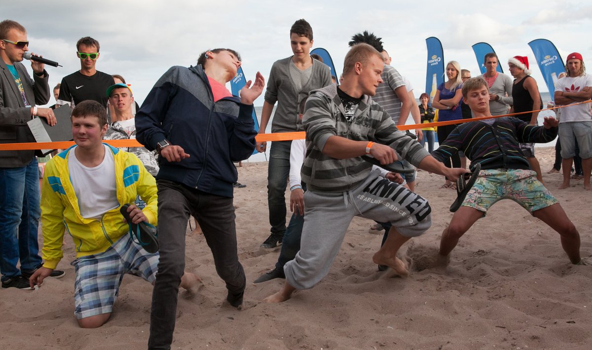 Rannapidu toimus Saaremaal Mändjala rannas 19.-21. juuli 2013