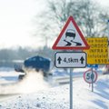 Teeinfo: libedaid teelõike on Tallinna–Narva maanteel Ida-Virumaal