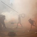 ВИДЕО | В Киеве произошли столкновения "Нацкорпуса" и полиции