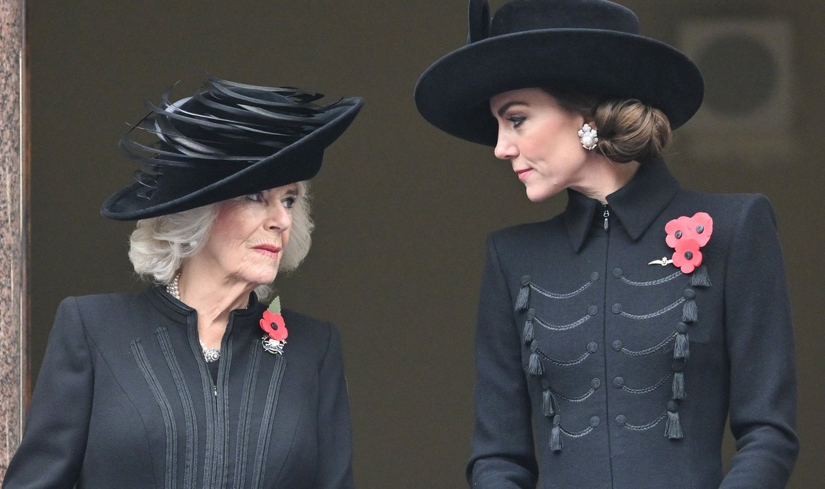 Kuninganna Camilla ja printsess Catherine 12.11.23.
