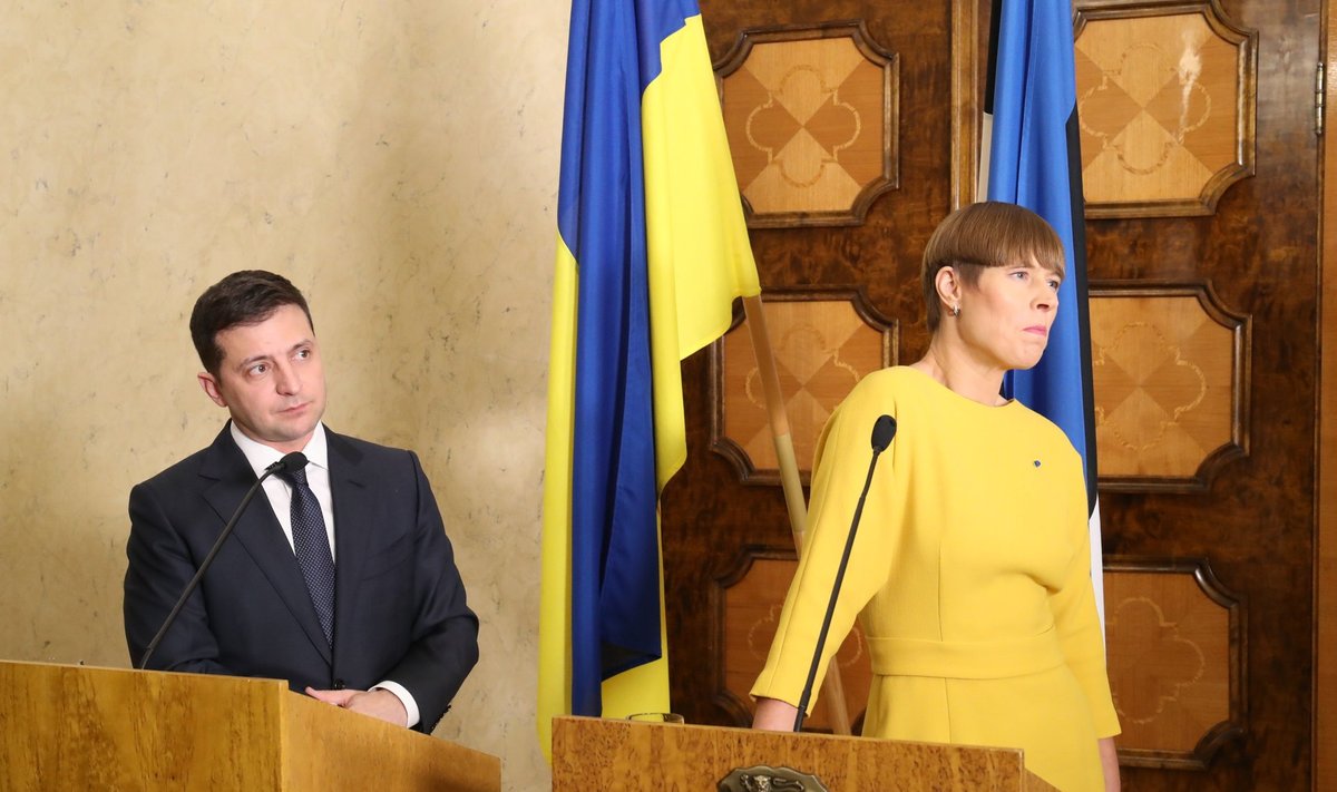 Ukraina presidendi Volodõmõr Zelenskõi visiit Eestisse