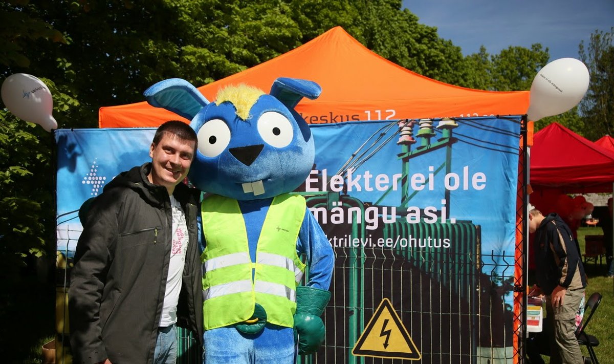 Elektrilevi ohutuspäev Tallinna loomaaias koos Elektrijänesega 