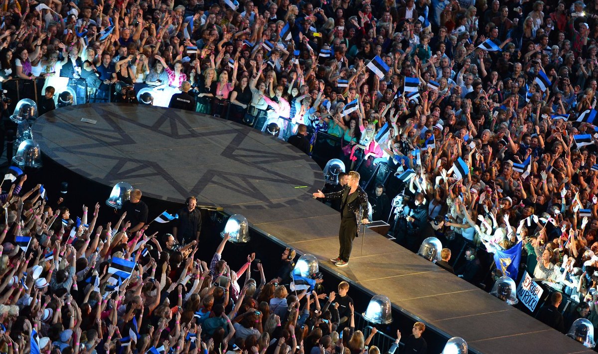 Robbie Williamsi kontserti käis kuulamas 60 000 muusikasõpra. EAS hindab turunduskampaaniat õnnestunuks. 
