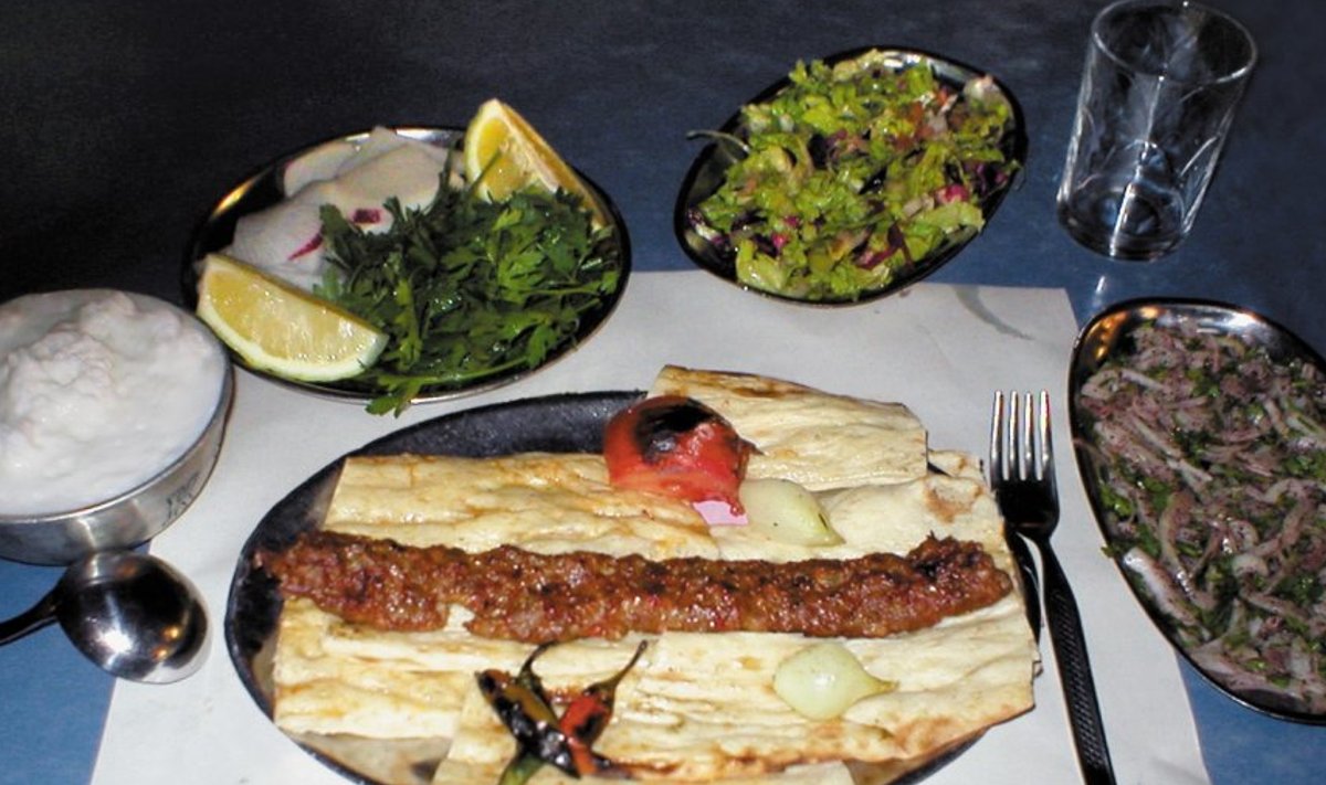 Adana kebab.