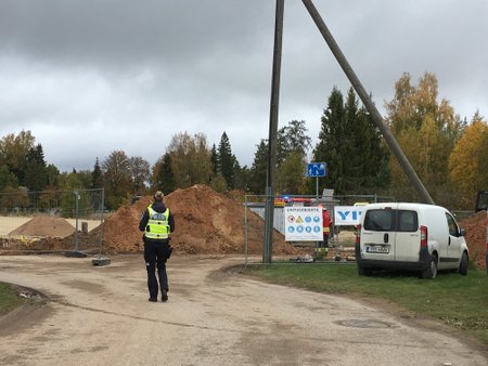 Viljandimaal Heimtalis toimus staadioni ehitusel varing