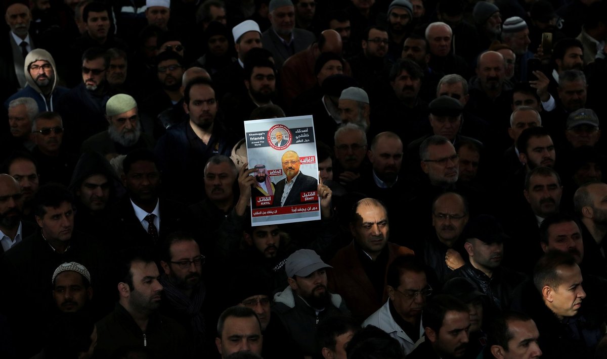 Istanbulis toimus novembri keskel mošees Jamal Khashoggi sümboolne matusetseremoonia. Ajakirjaniku surnukeha pole siiani leitud.