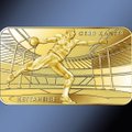 В честь олимпийского чемпиона Герда Кантера выпущена золотая пластина