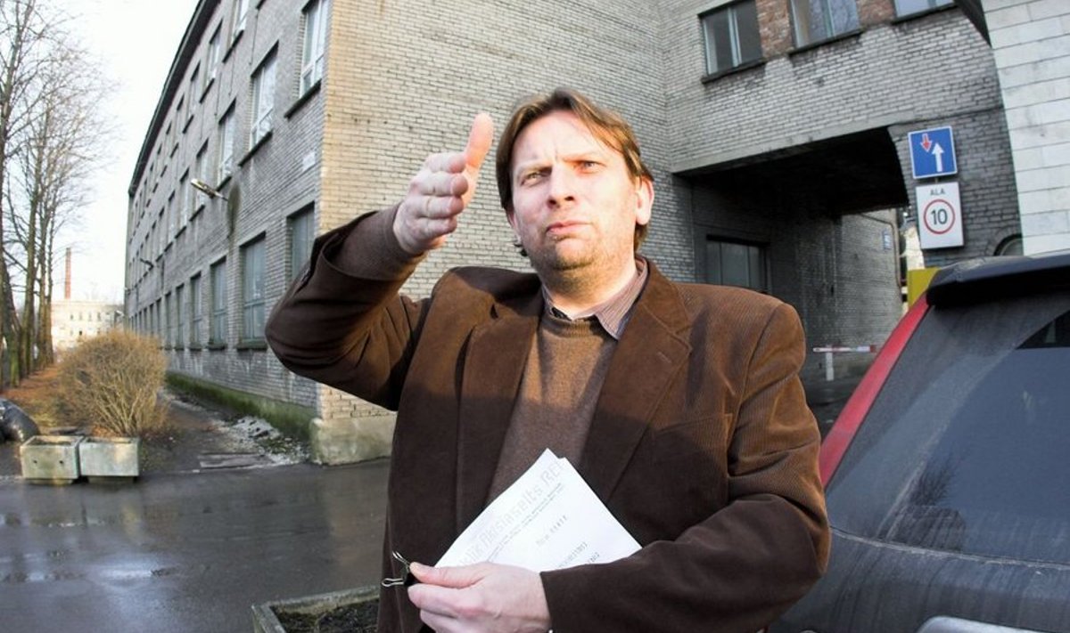 Roheliste erakonna juhatuse liige Marek Strandberg.