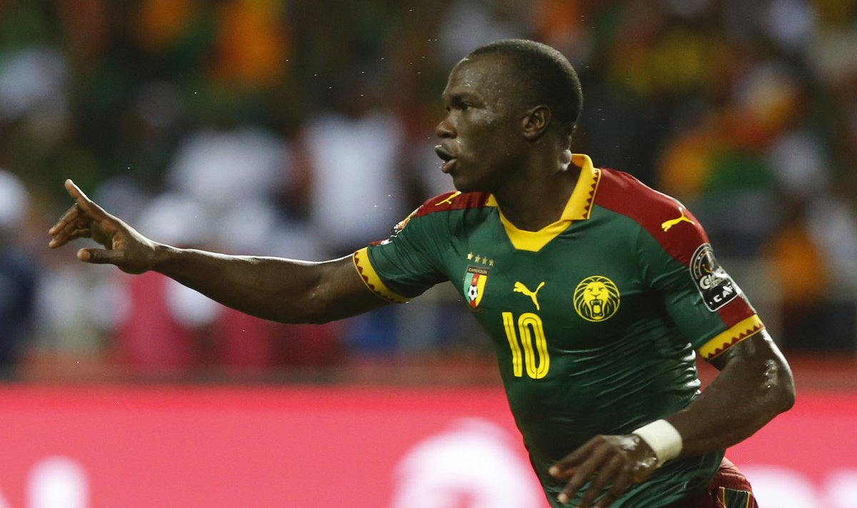 Kameruni mängumees Vincent Aboubakar 
