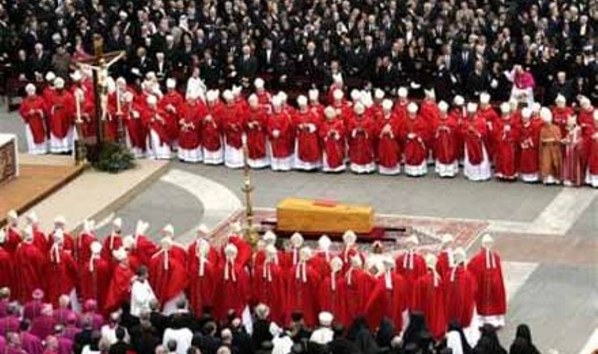 Johannes Paulus II matused.