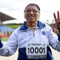 VIDEO: "Vanurite olümpial" oli 100 meetri jooksus 100+ vanuseklassis üks osaleja
