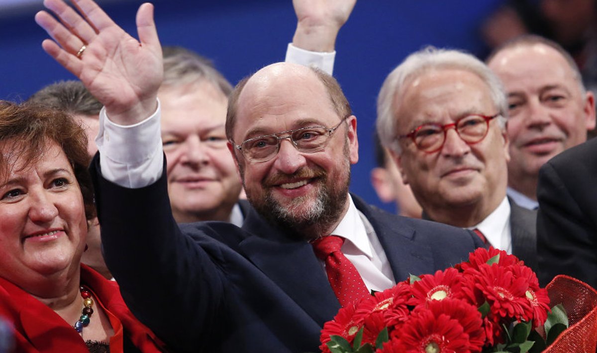 Europarlamendi presidendist Martin Schulzist võib eurosotside kandidaadina saada Euroopa Komisjoni president.  