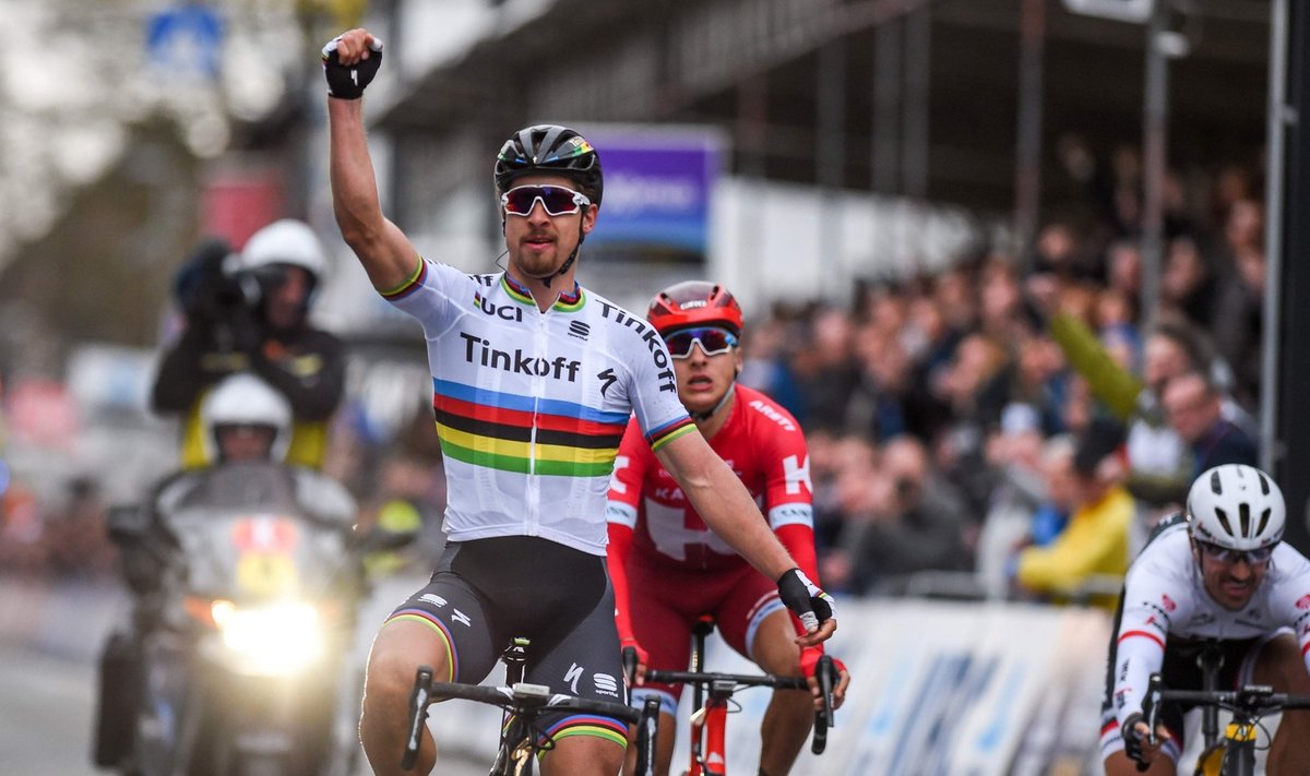 Peter Sagan võidutses Gent-Wevelgem klassikul