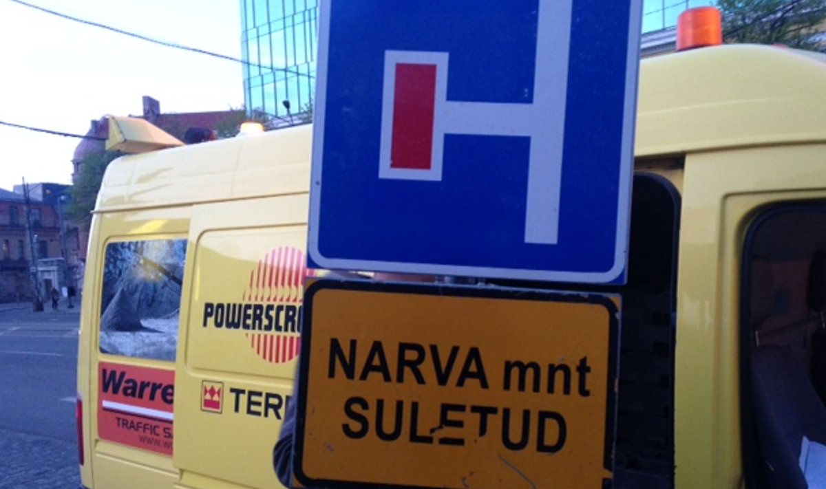 Narva maantee suletakse liikluseks