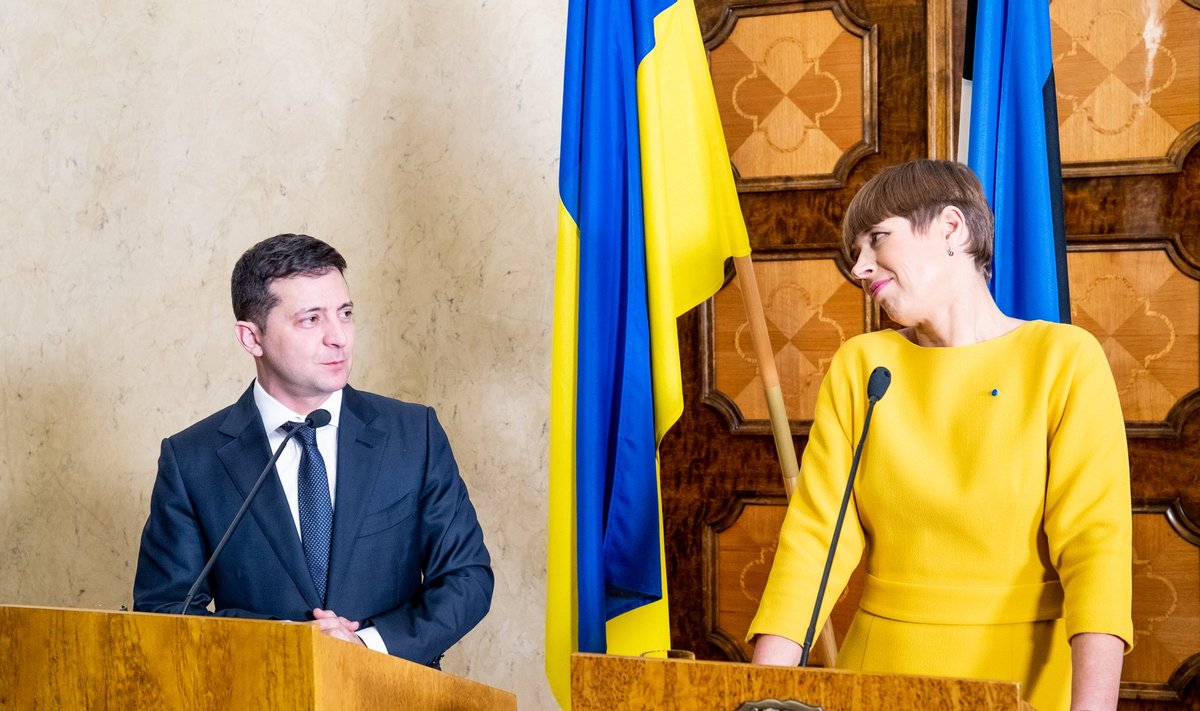 Kersti Kaljulaid kohtub Ukraina presidendiga