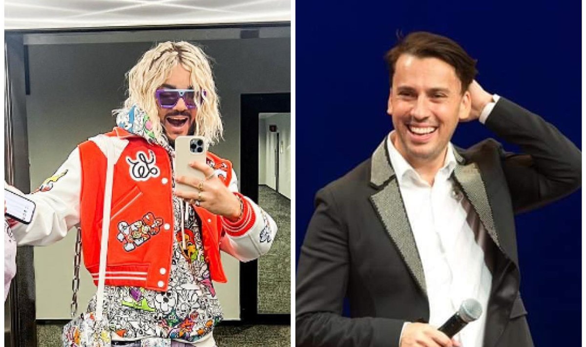 Filipp Kirkorov ja Maksim Galkin.