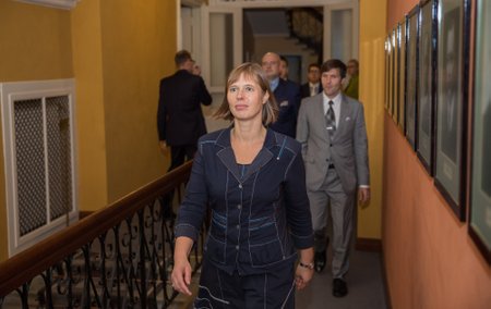 Kersti Kaljulaid Riigikogus