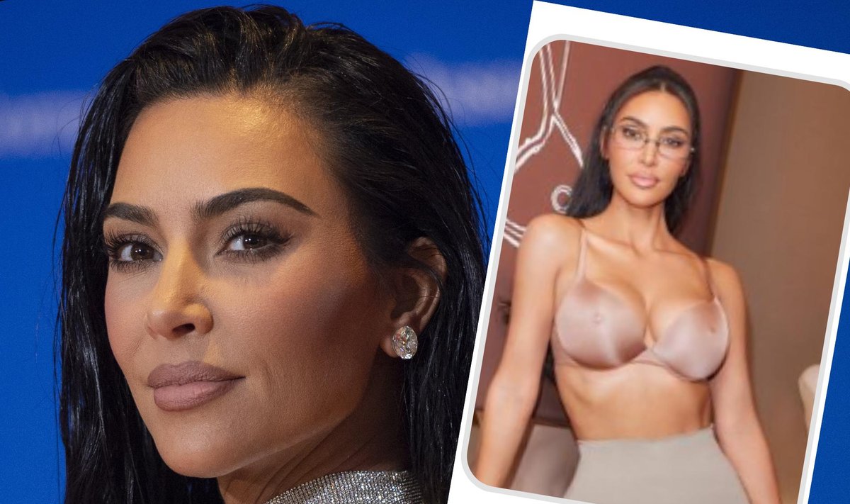 Kim Kardashiani pesubränd Skims tuli välja revolutsioonilise rinnahoidjaga