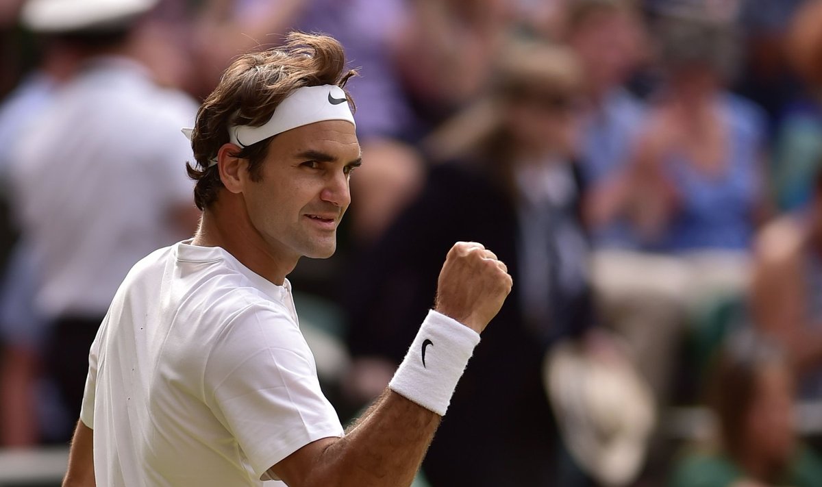 Roger Federer püüab oma 18. suure slämmi tiitlivõitu.