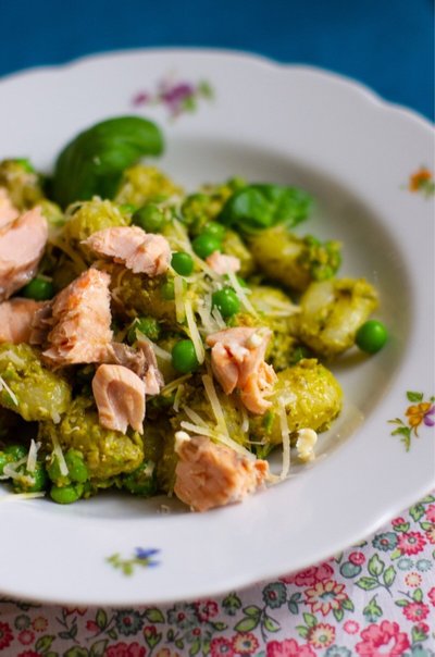 Gnocchi’d hernepesto ja lõhega