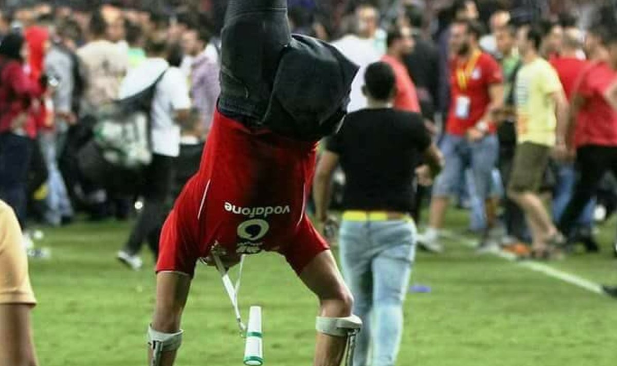 Egiptuse jalgpallikoondise "hullunud" fänn