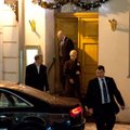 FOTOD: Presidendipaar vahetas riideid ja läks õhtut edasi veetma