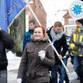 FOTOD: Viljandis said linlased aastapäeva puhul kringilt ja sõdurisuppi
