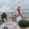 PULMAFOTO: Tanja ja Mikk abiellusid imekaunis Toscana villas