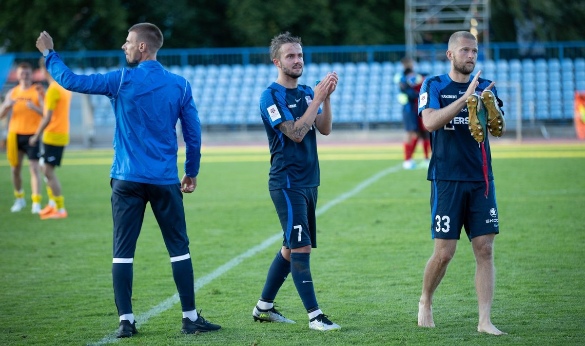 Paide Linnameeskond - Fääri saarte klubi B36 euromäng