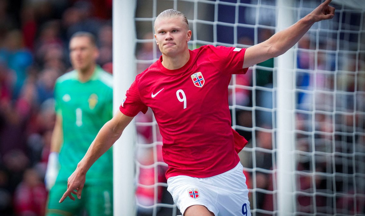 Erling Haalandi profikarjäär on alanud muljetavaldavalt. Norra koondises on ta 21 mänguga löönud 20 väravat.
