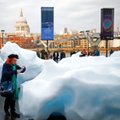 Откуда в центре Лондона взялись айсберги?