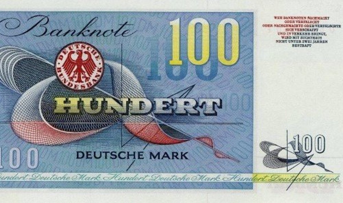Saksa salajased uued rahatähed