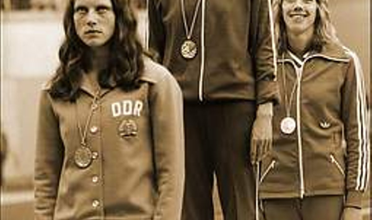 DOPINGU JA TAHTE TRIUMF: 1976. aasta Montreali olümpiamängudel võitis 800 meetri jooksu legendaarne Tatjana Kazankina (NSVL). AFP