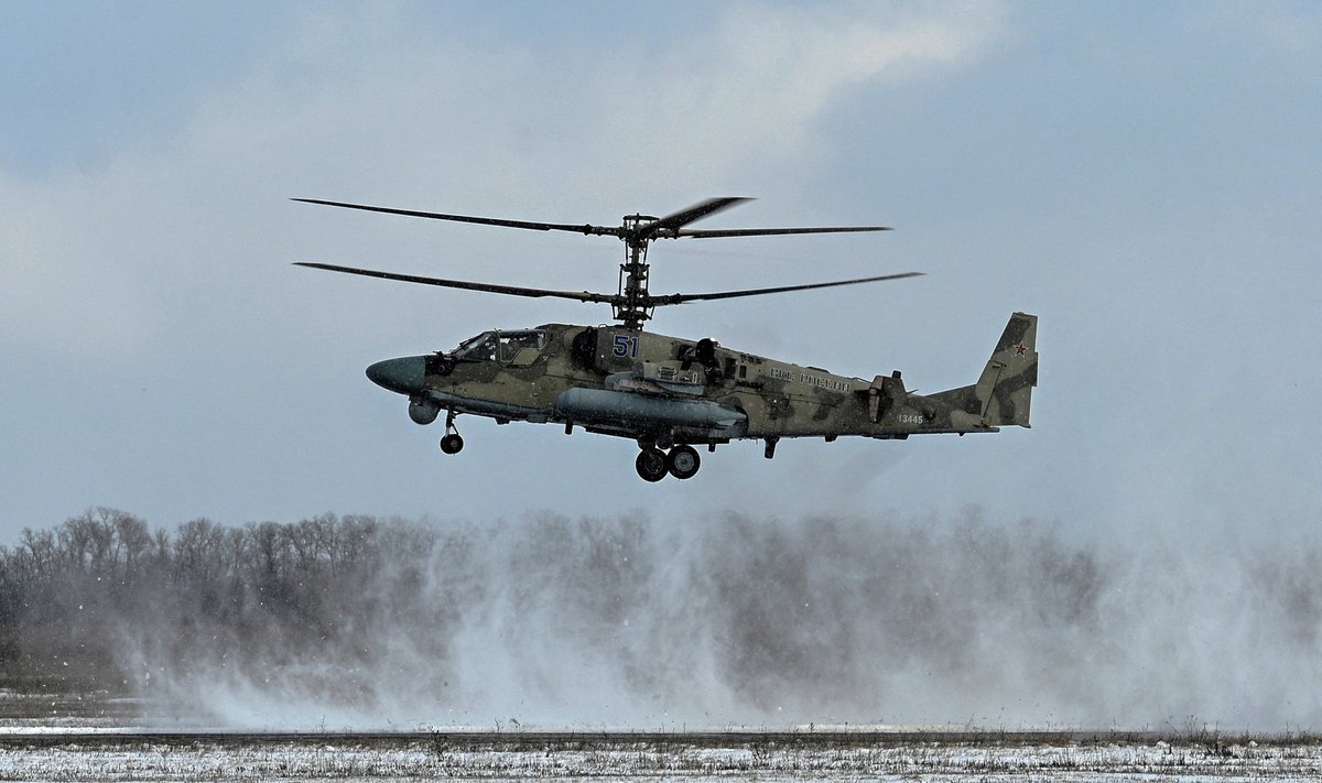 Venelaste Ka-52 ründekopter