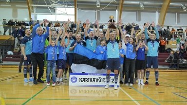 Обладателем Кубка Эстонии по футзалу впервые стал силламяэский клуб „Силмет“