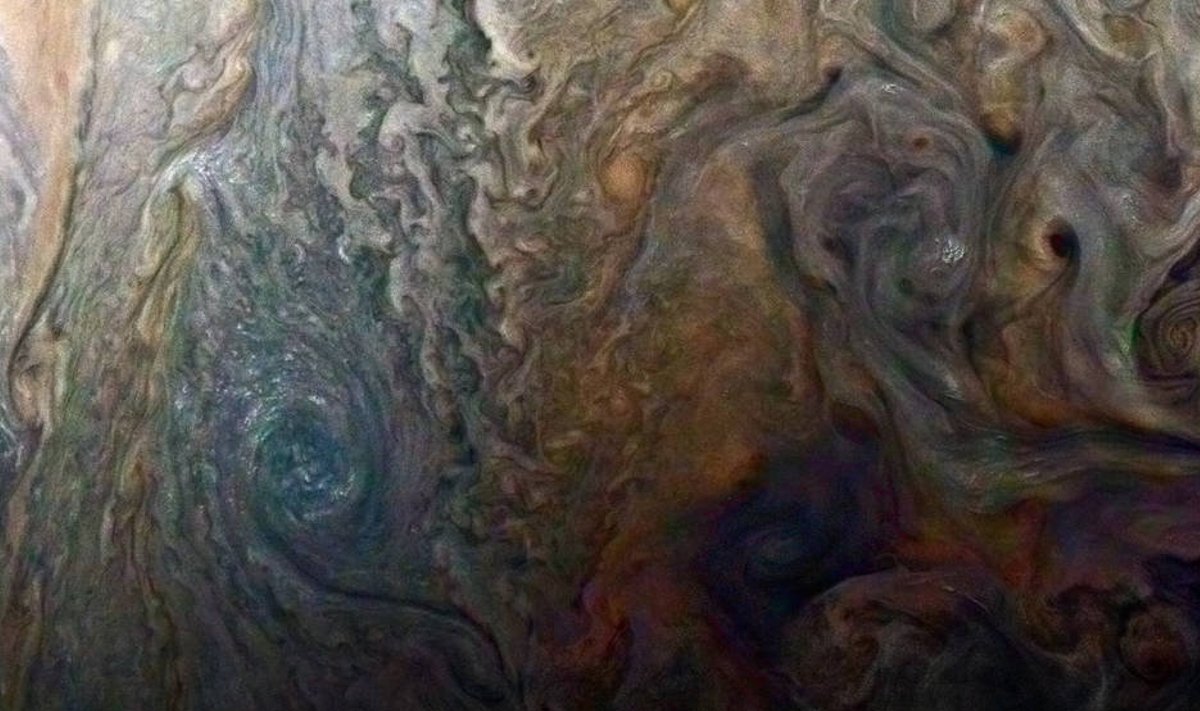 Jupiter. NASA/JPL-Caltech/SwRI/MSSS/Roman Tkachenko