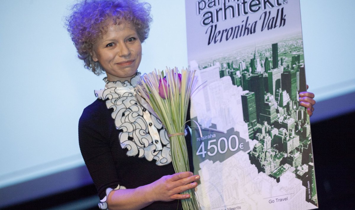 Noore arhitekti preemia Veronika Valk