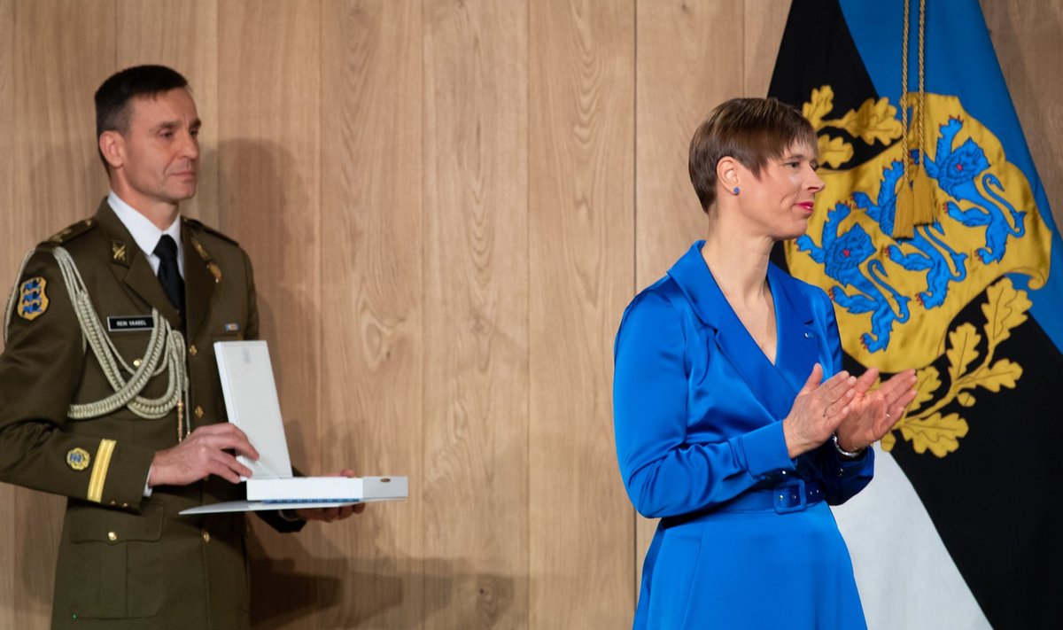 Arvo Pärdi keskuses Laulasmaal tunnustas president Kersti Kaljulaid teenetemärkidega 112 inimest.