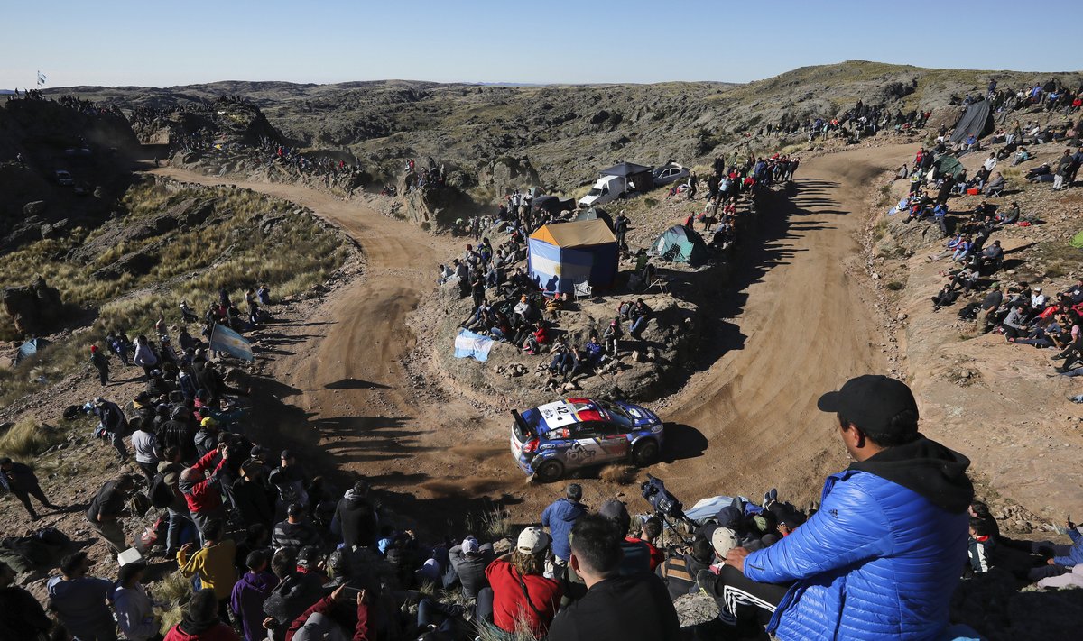 Alberto Heller 2019. aasta Argentina MM-rallil.