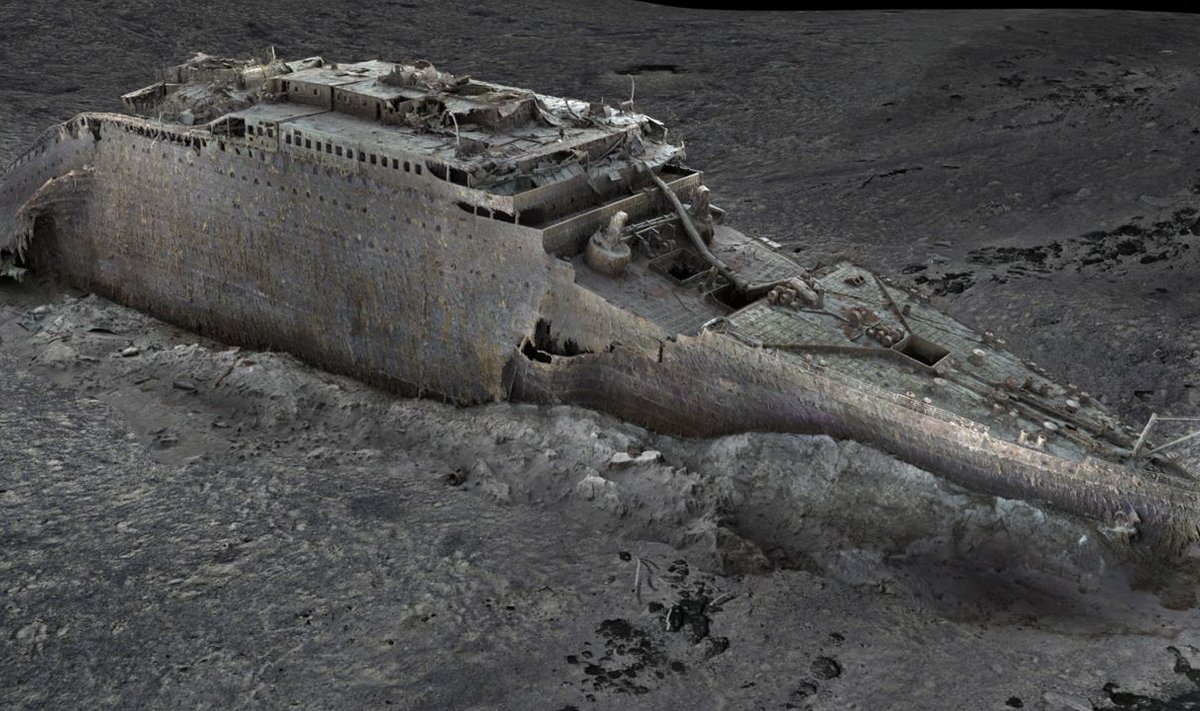 First 3D Digital Scans Of Titanic